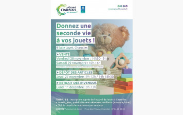Bourse aux jouets Charolles 2025